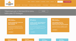 Desktop Screenshot of handelskammarenvarmland.se